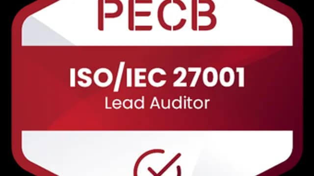 ISO27001 - Lead Auditor